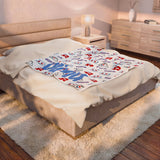 Personalized Chapellette Plush Blanket