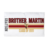 Brother Martin Class of 2031 Microfiber Pillowcase