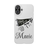 Personalized Slim Phone Case - Dominican Class of 2030