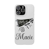 Personalized Slim Phone Case - Dominican Class of 2030