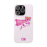 Personalized Class of 2030 Slim Phone Case - Pink Panther