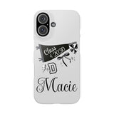 Personalized Slim Phone Case - Dominican Class of 2030