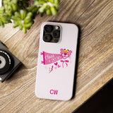 Personalized Class of 2030 Slim Phone Case - Pink Panther