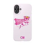 Personalized Class of 2030 Slim Phone Case - Pink Panther