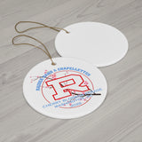 Cherry Blossom Parade Ceramic Ornament — 'R' Raider Band & Chapelettes 2026