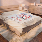 Cherry Blossom Parade Personalized Plush Blanket — Raider Band & Chapellettes 2026