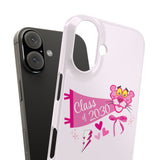 Personalized Class of 2030 Slim Phone Case - Pink Panther