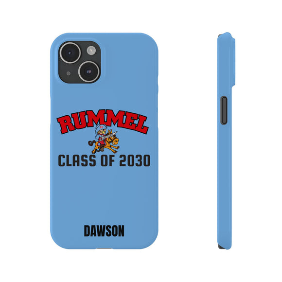 Customizable Slim Phone Case - Rummel Class of 2030