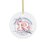 Cherry Blossom Parade Ceramic Ornament — 'R' Raider Band & Chapelettes 2026