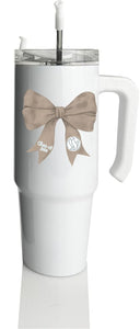 40oz White Tumbler - 2030 (Cabrini)