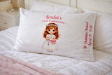 Custom Communion pillowcase