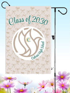 Class of 2030 garden flag Cabrini