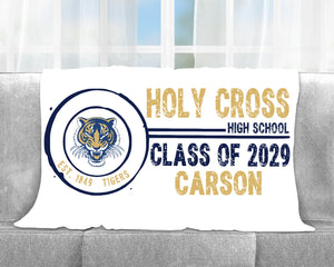 Class of 2029 Holy Cross Blanket