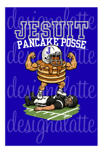 JESUIT FOOTBALL PANCAKE POWER tshirt