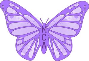 MCA Butterfly door hanger