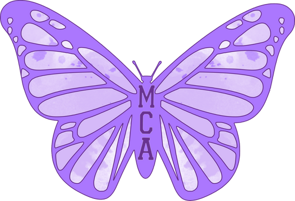 MCA Butterfly door hanger