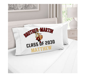 Class of 2030 Brother Martin pillowcase