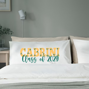 Class of 2029 Cabrini pillowcase