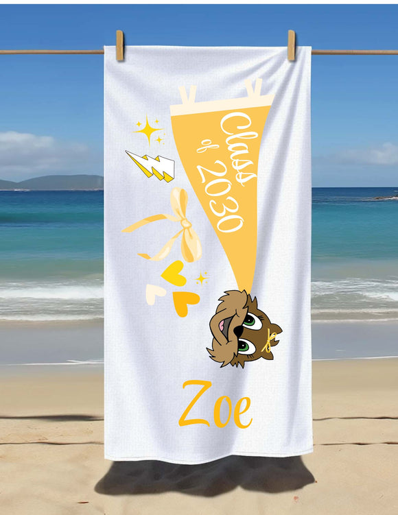 Class of 2030 Chapelle Beach Towel