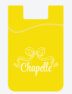 School Silicone Phone Wallet (Chapelle)