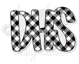 HS31 Gingham Keychain (Dominican)