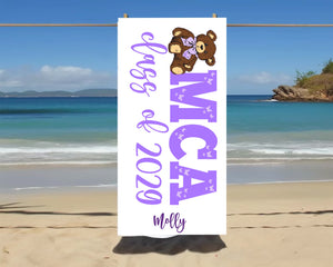 Class of 2029 MCA Beach Towel