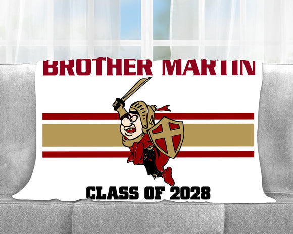 Class of 2028 Brother Martin Blanket