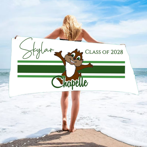 Class of 2028 Chapelle Beach Towel