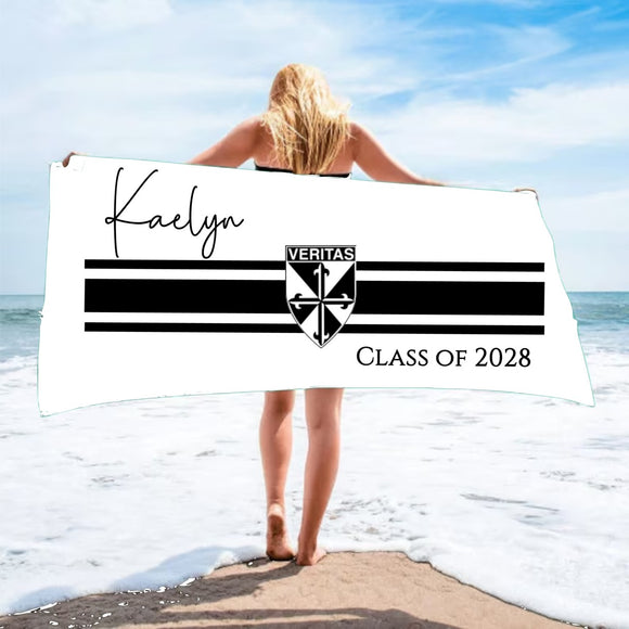 Class of 2028 Dominican Beach Towel
