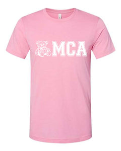 High School Short Sleeve Tshirt (MCA - pink)