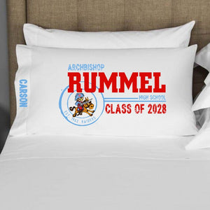 Class of 2028 Rummel pillowcase